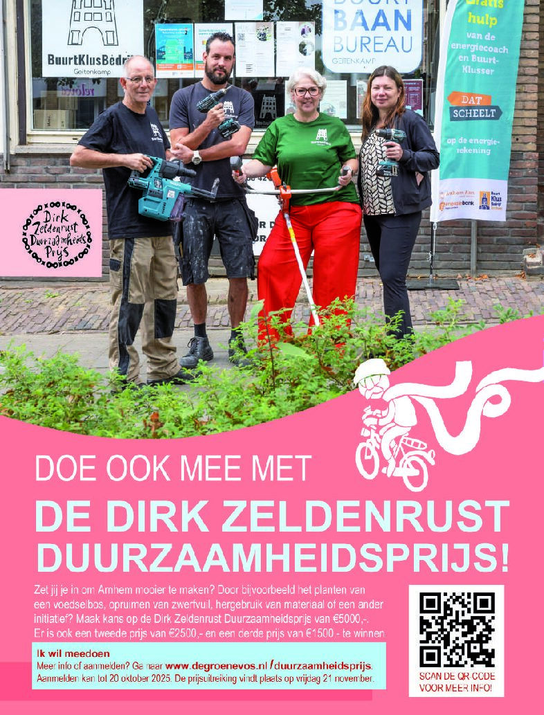 Wij gaan voor een duurzaam Arnhem, doe je ook mee?