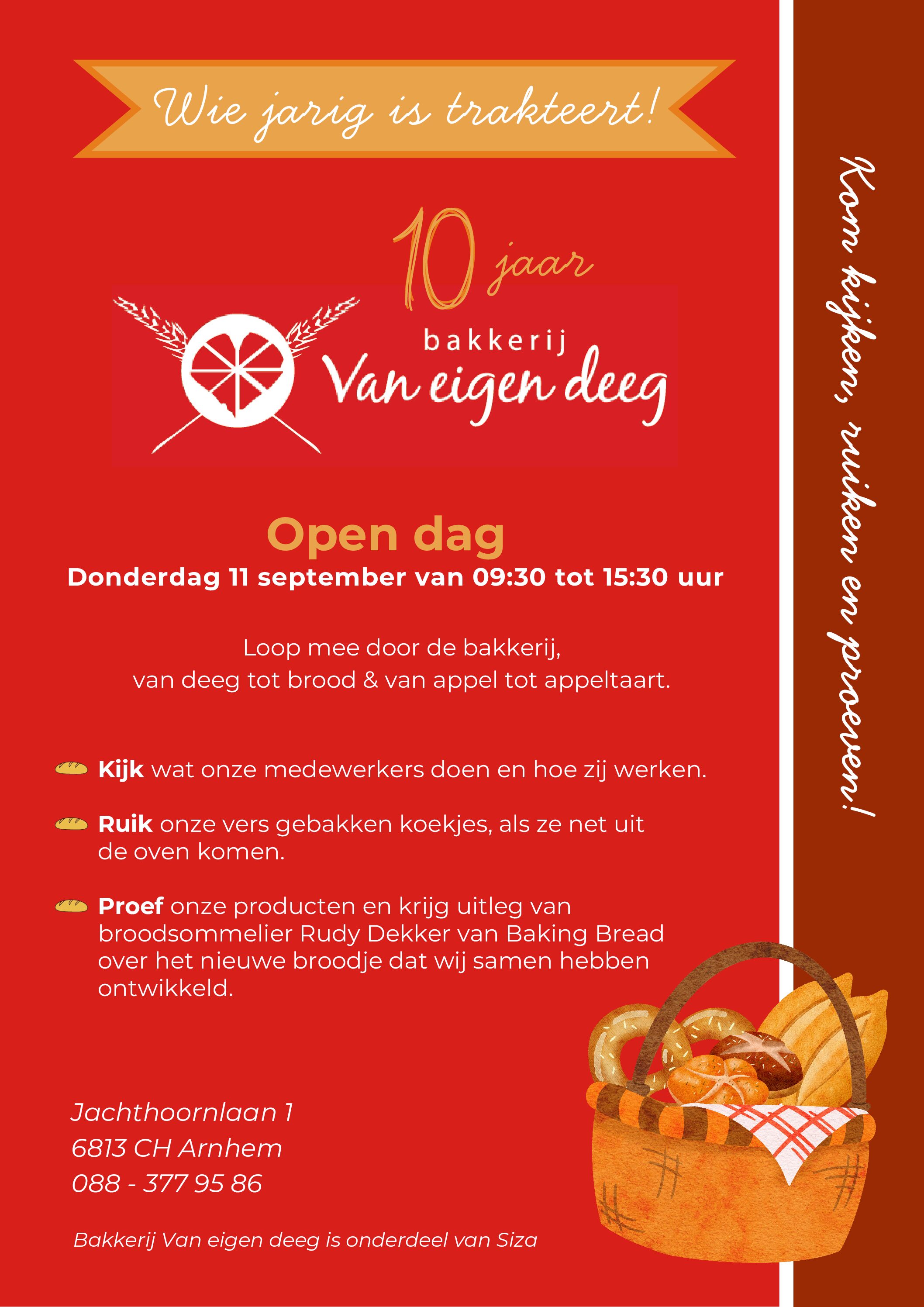 Open dag Bakkerij Van Eigen Deeg