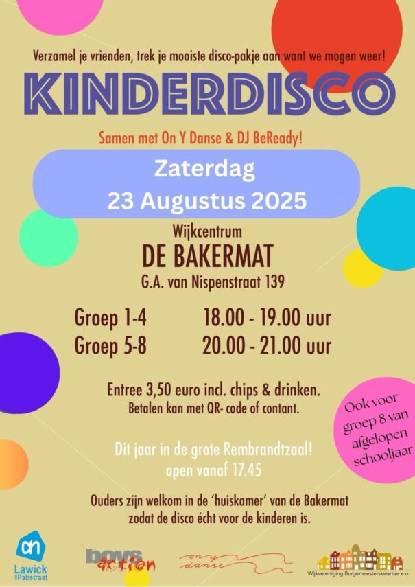 Terugblik Kinderdisco 🎉
